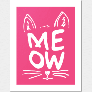 MEOW Posters and Art